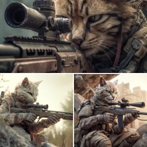 Коты - снайперы